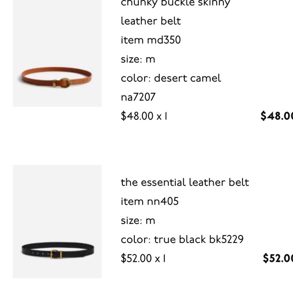 Madewell belt - Picture 3 of 5